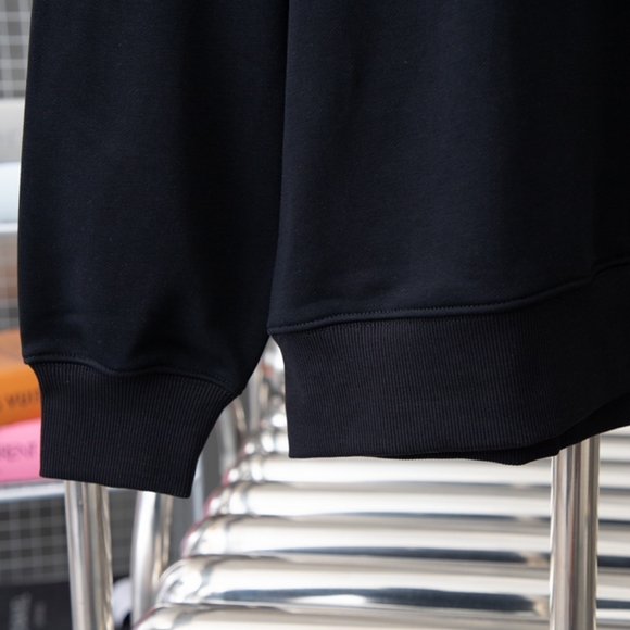 Loewe classic large logo embroidered crew neck sweatshirt - Picture 3 of 7